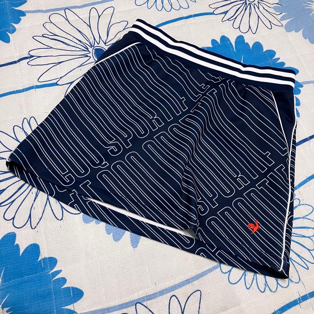 【希少】le coq sportif 総柄　パーカー　スカート　セットアップ