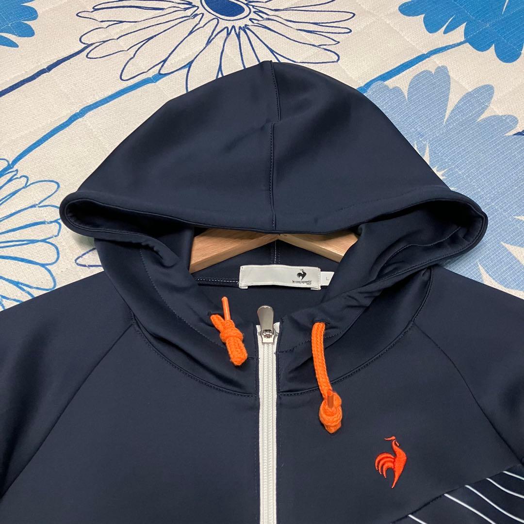 【希少】le coq sportif 総柄　パーカー　スカート　セットアップ