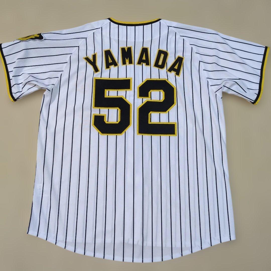 阪神タイガース 山田脩也選手 ユニフォーム Mサイズ 背番号52 刺繍