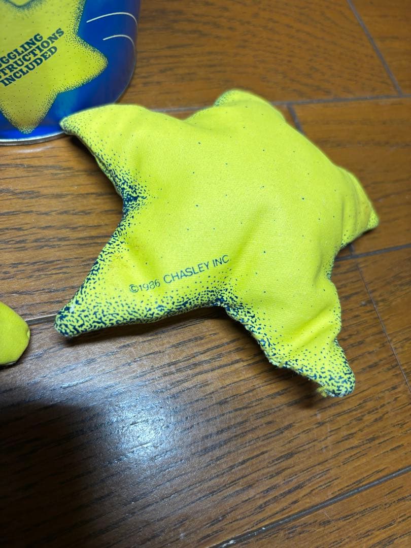1986年 当時物 アメリカンガレージ 蓄光 ジャグリング 80s ビンテージ