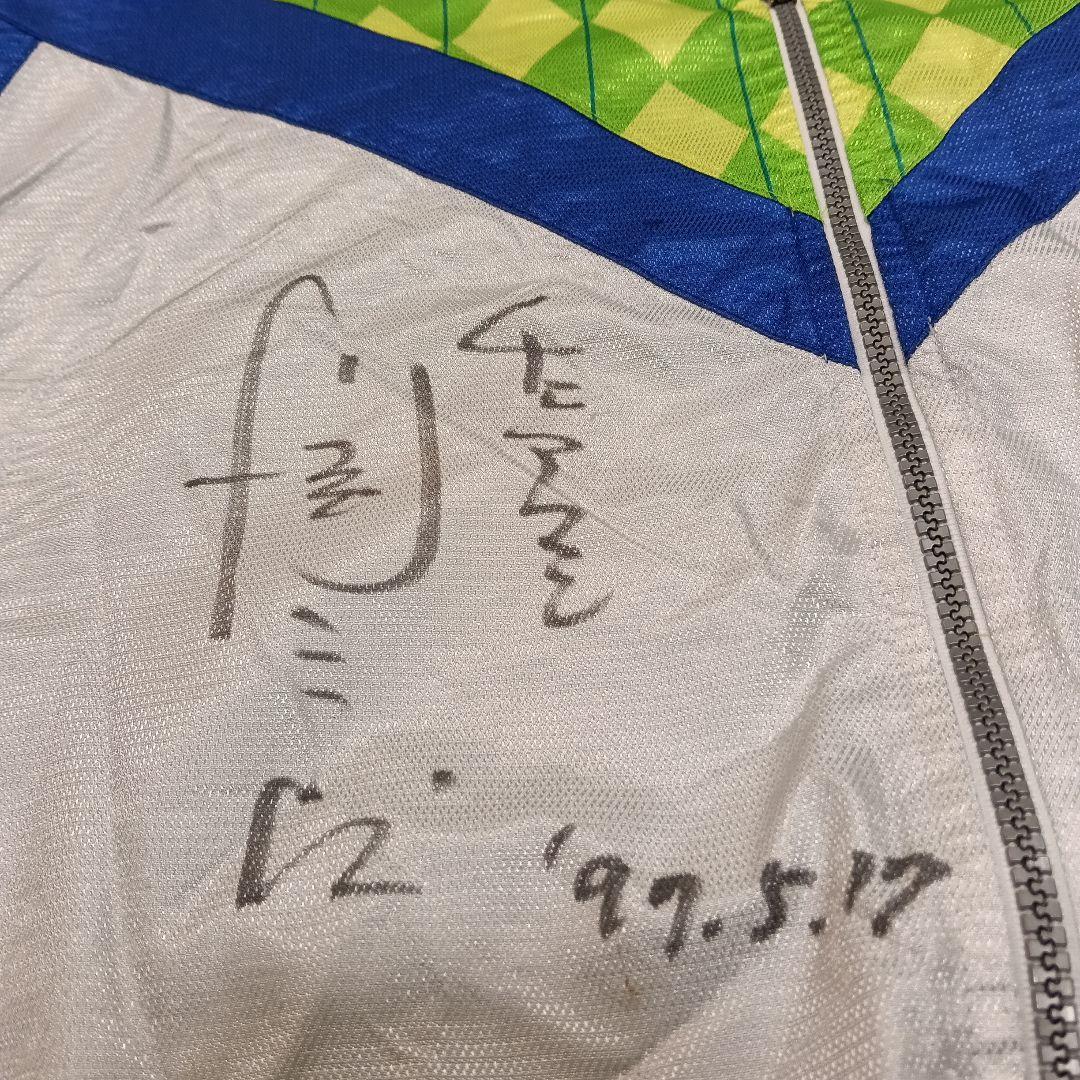 ベルマーレ平塚 公文選手 実使用ウェアー 川淵チェアマン＆本人サイン ユニホーム
