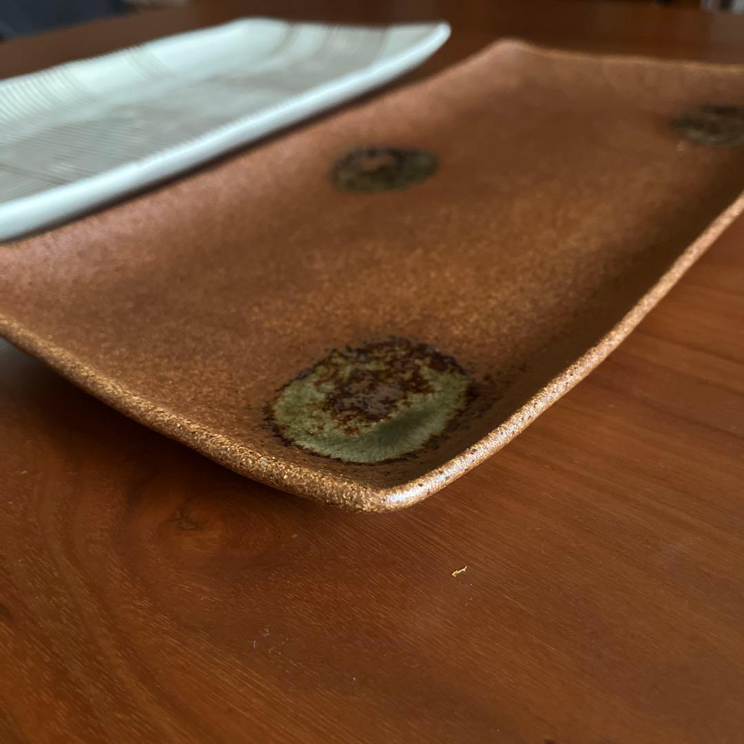 盛皿　角皿　2枚セット