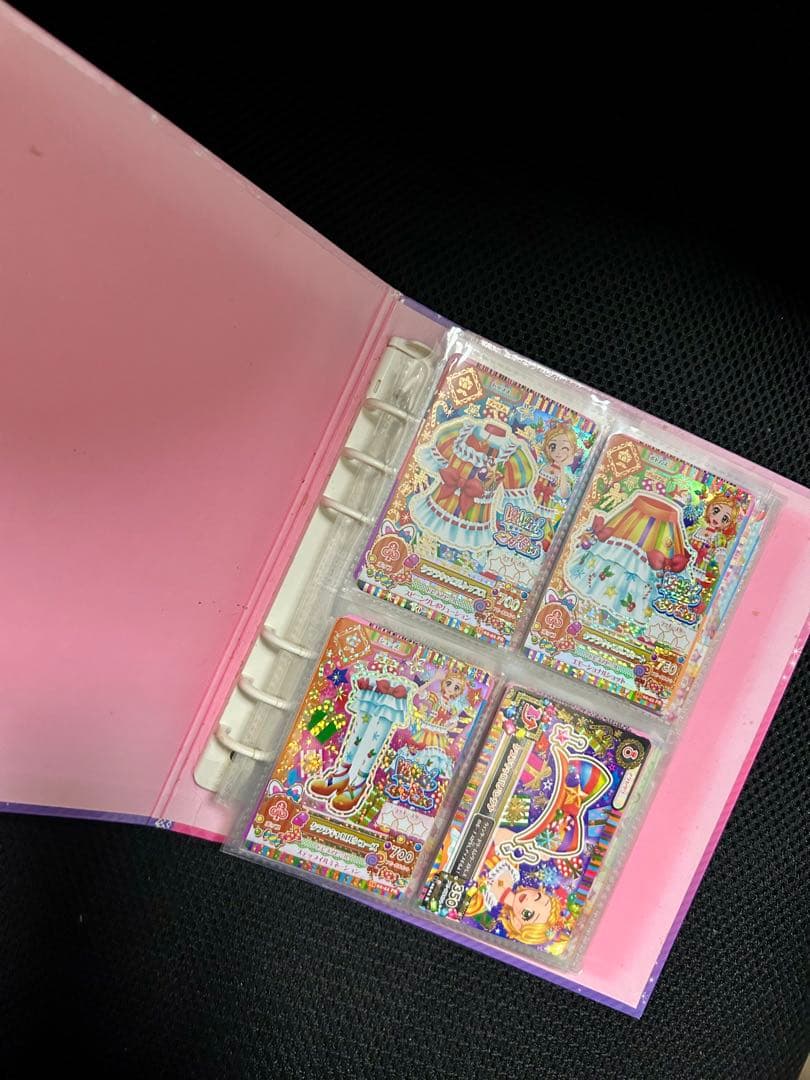 アイカツ まとめ売り 64枚 バインダー付き 22コーデ