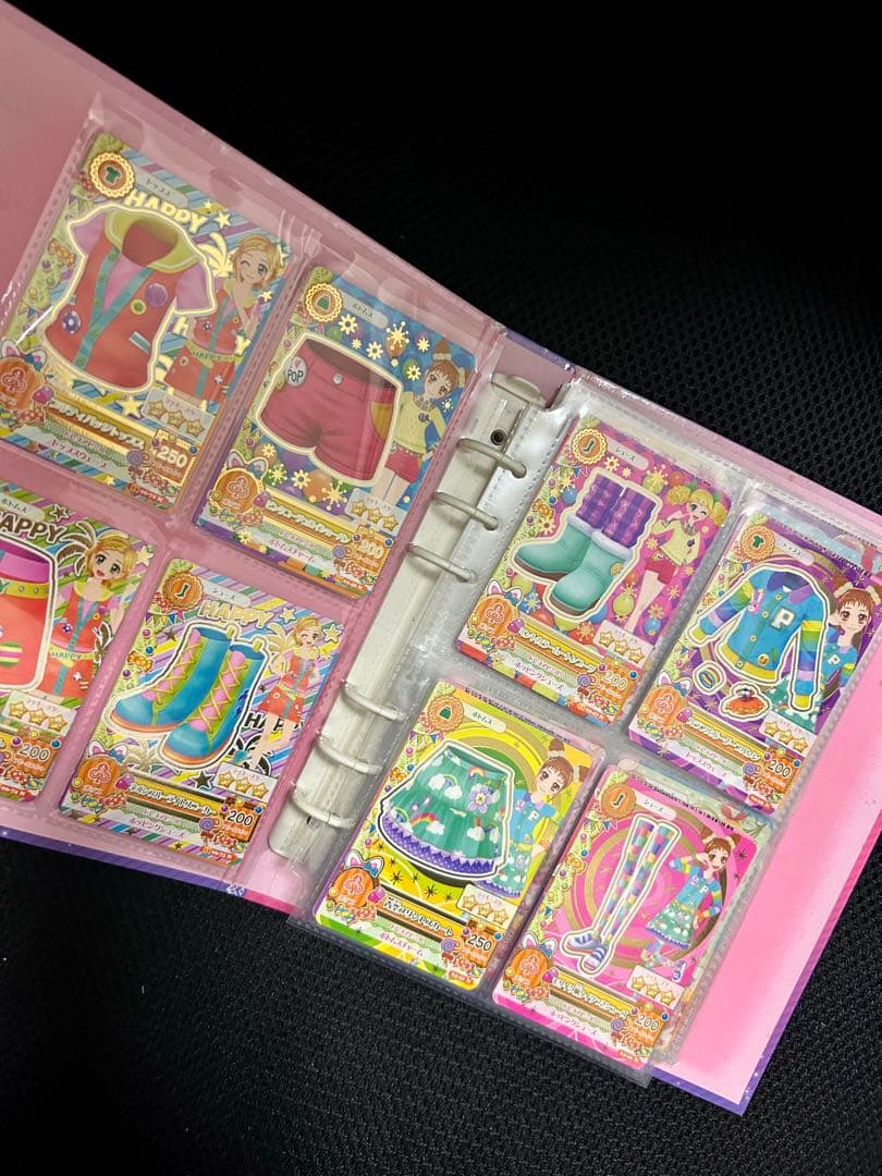 アイカツ まとめ売り 64枚 バインダー付き 22コーデ