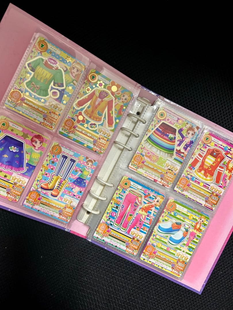 アイカツ まとめ売り 64枚 バインダー付き 22コーデ