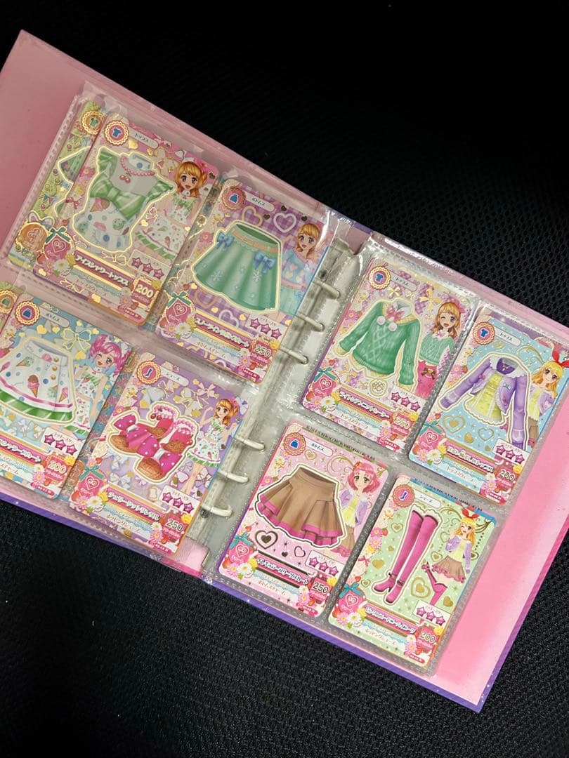 アイカツ まとめ売り 64枚 バインダー付き 22コーデ