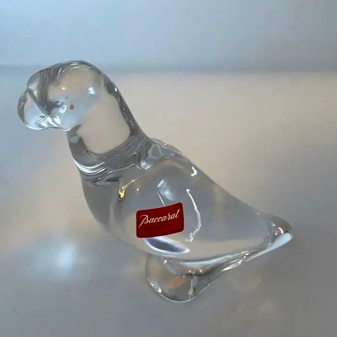 【新品未使用】Baccarat バカラ鸚鵡