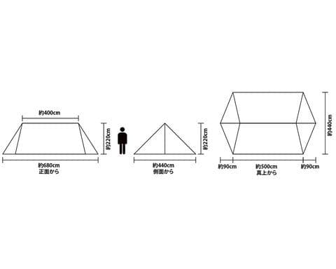【未使用】ビジョンピークス　ＴＣバタフライシェルター