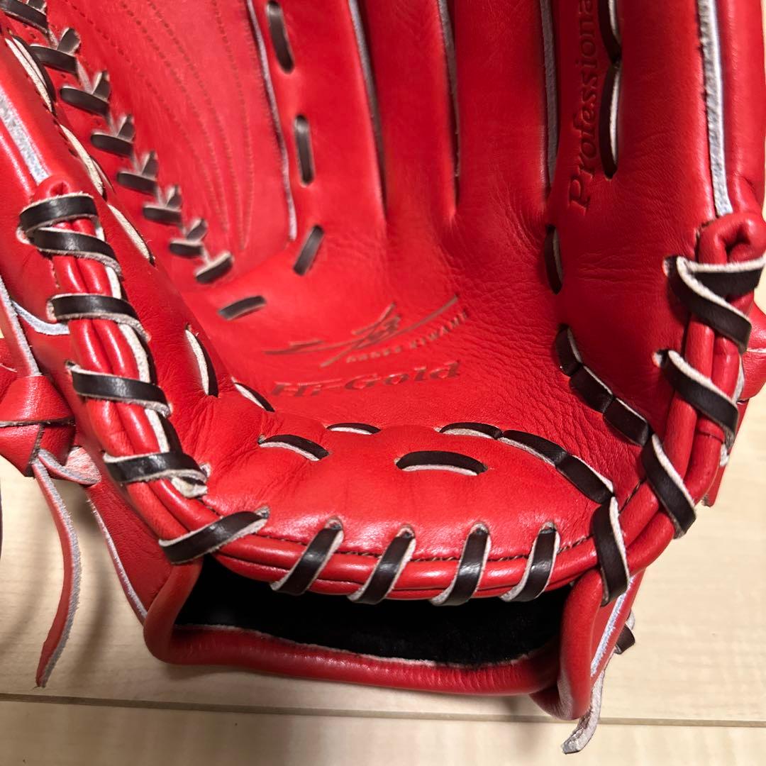 ハイゴールド　軟式グローブ 投手用