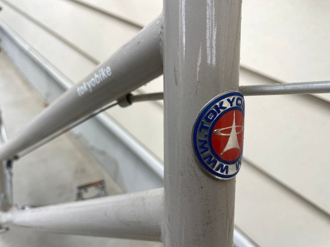 tokyo bike BISOU ベージュ色　トーキョーバイク