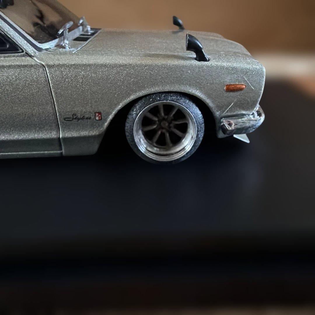 1/43 ハコスカGTR アルミホイール仕様