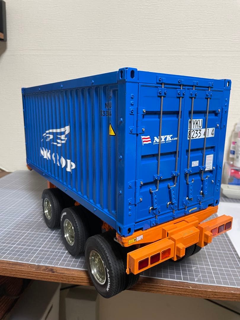 タミヤ 1/14 スカニア R470 20フィート海コン仕様　フルオぺ
