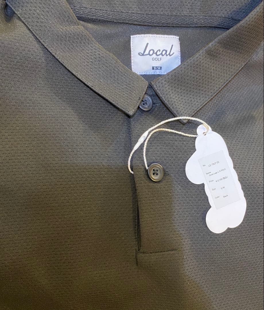 ローカル　ゴルフ　Local GOLF 長袖 ポロシャツ　タグ付き 未使用