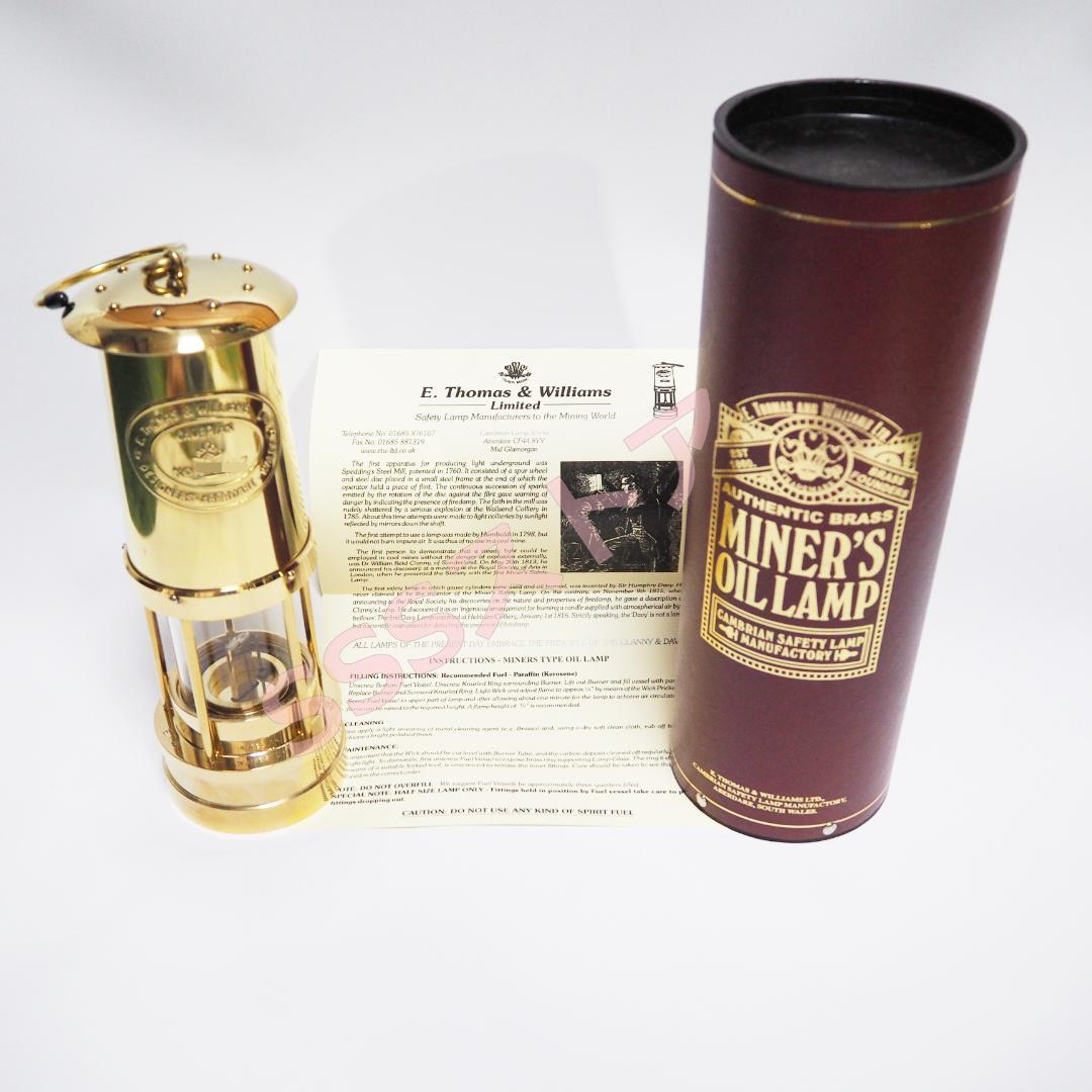 新品 E.Thomas & Williams 真鍮 ランタン ゴールド