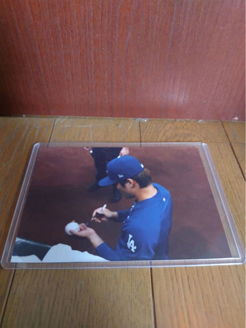 ロサンゼルス・ドジャース　山本由伸 MLB公式球 直筆サインボール 証拠写真付き