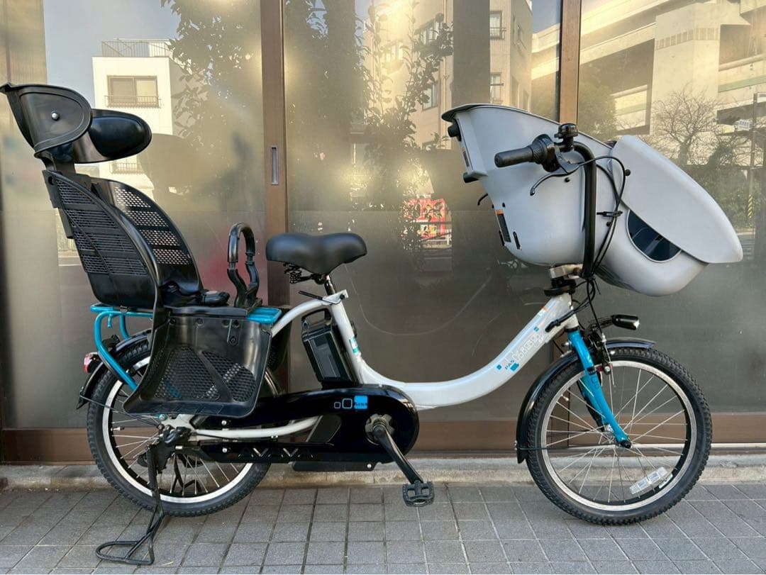 中古電動自転車 ヤマハpaskiss sp20インチ極上バッテリー横浜3730