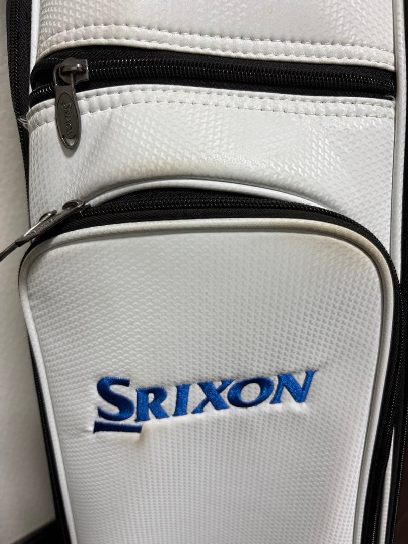 《GW価格》Srixon キャディバッグ ホワイト/ブルー/レッド
