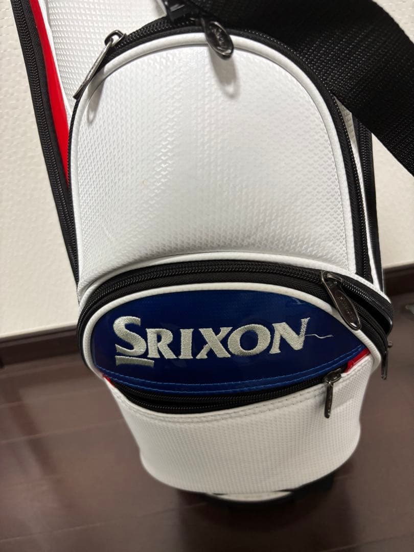 《GW価格》Srixon キャディバッグ ホワイト/ブルー/レッド