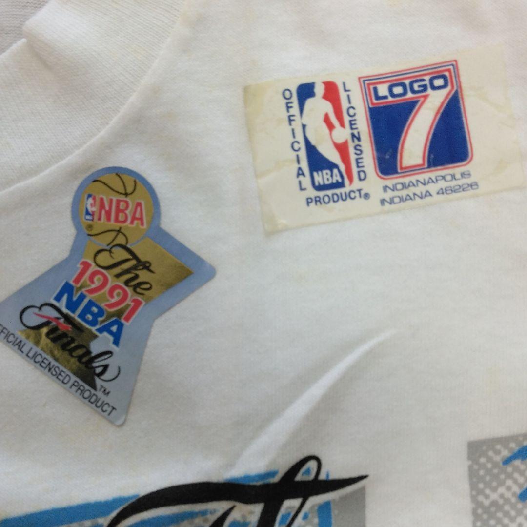 1991年　NBAファイナル記念シャツ　マイケルジョーダン初優勝　デッドストック