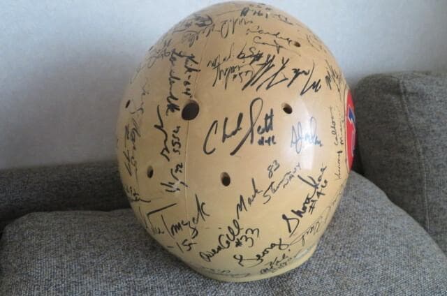 多数サイン付　JAPAN　BOWL　激レアBIKEヘルメット USA製