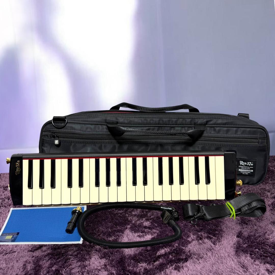 美品 スズキ PRO-37v3 鍵盤ハーモニカ プロモデル メロディオン アルト