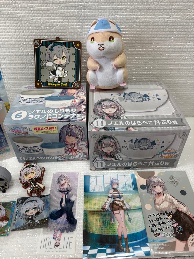 ホロライブ 白銀ノエル グッズセット 直筆サイン入り