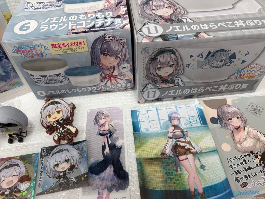 ホロライブ 白銀ノエル グッズセット 直筆サイン入り
