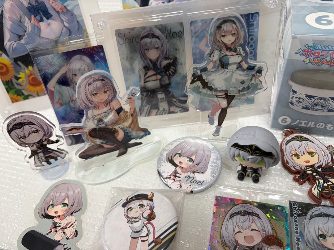 ホロライブ 白銀ノエル グッズセット 直筆サイン入り
