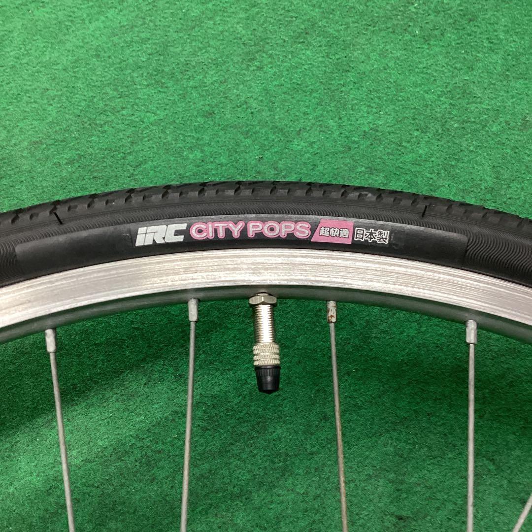 アルミリム　前輪 26x1-3/8 タイヤ付　ハブダイナモ　26インチ　J1端子