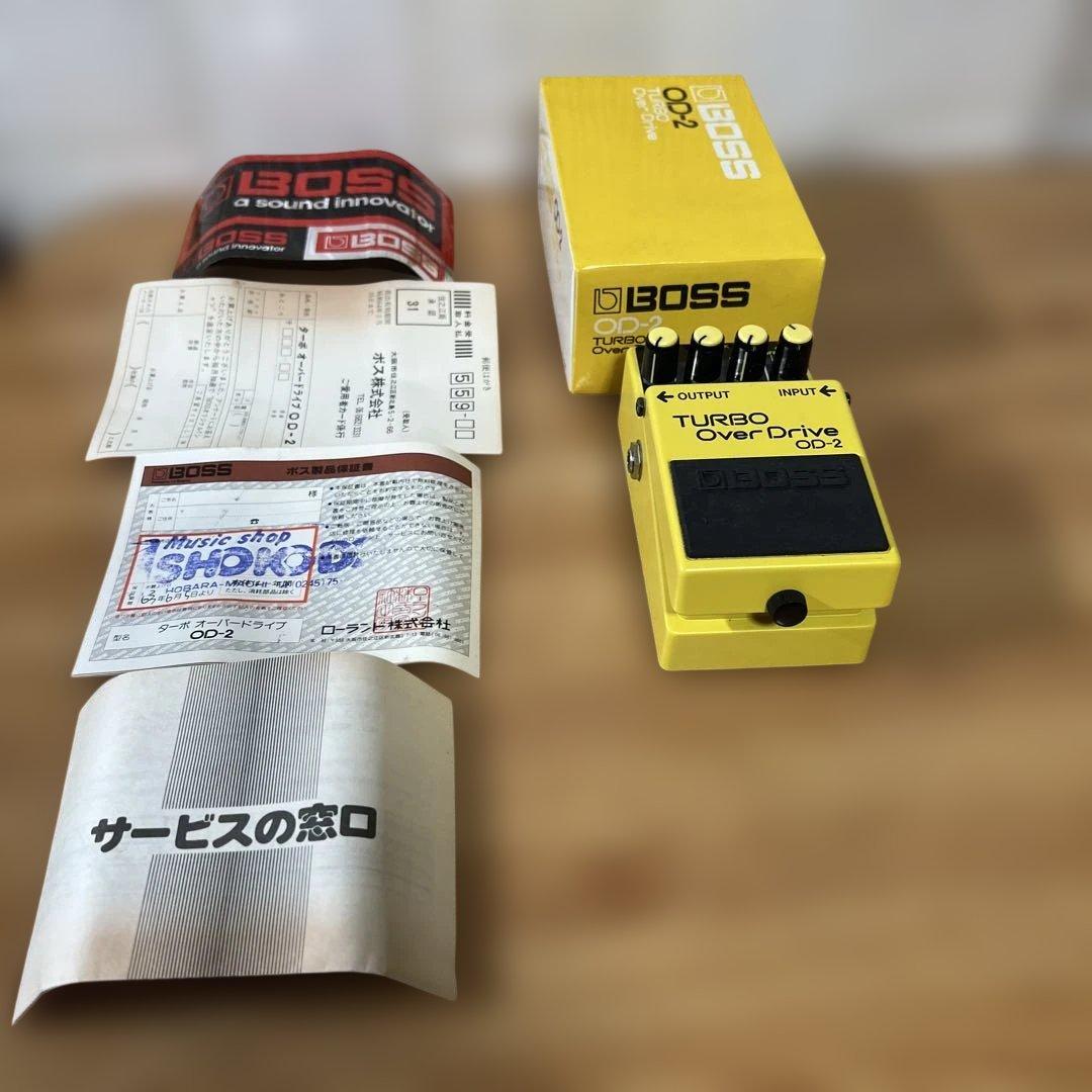 ギター BOSS OD-2 TURBO Over Drive