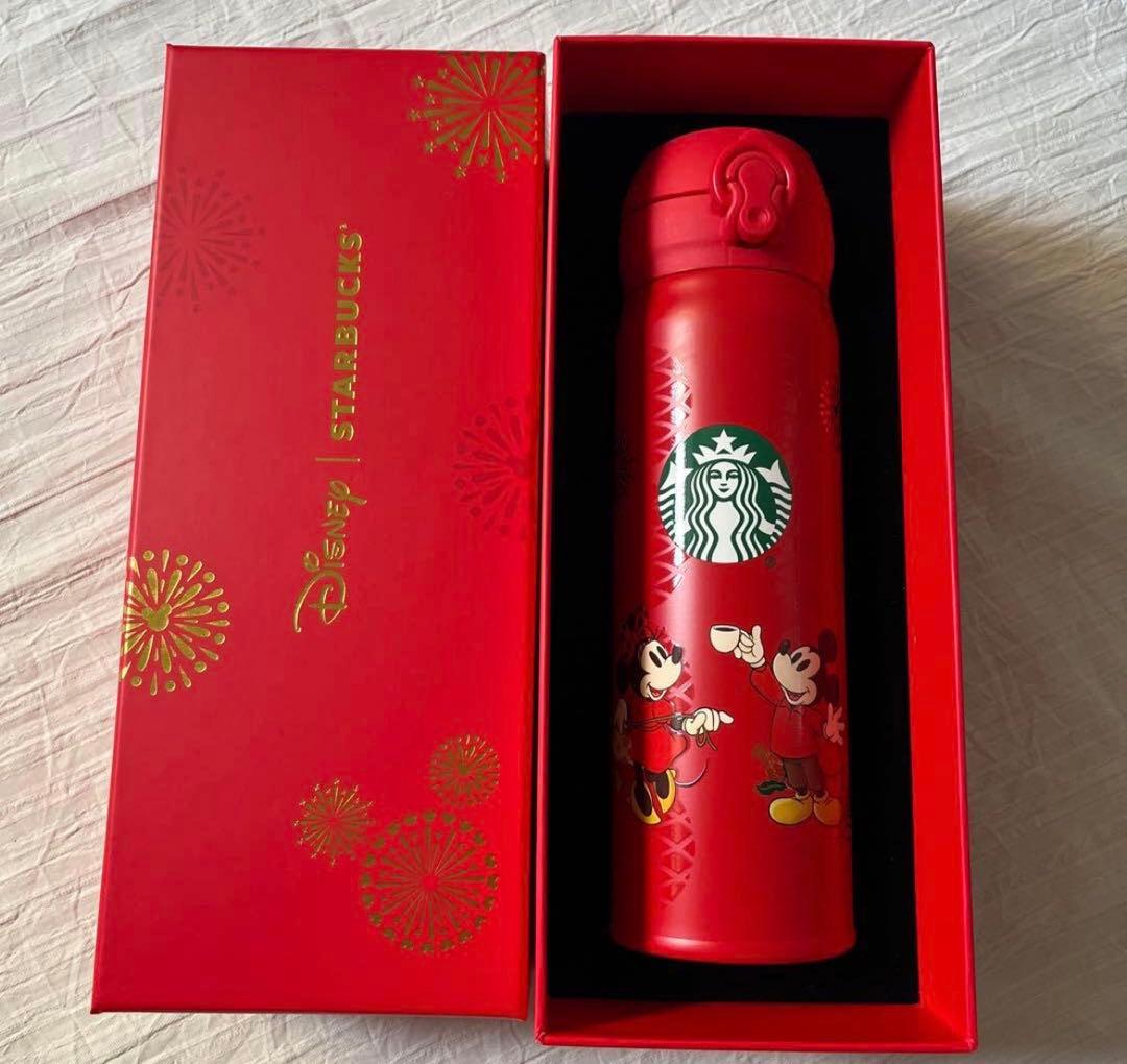 【中国スタバ限定】ディズニー×スターバックス ステンレスボトル ミッキー＆ミニー