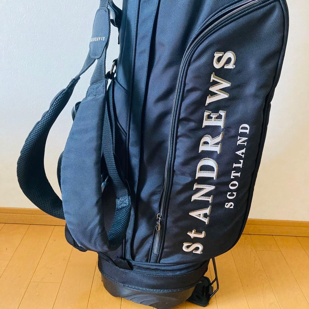 St Andrews ゴルフバッグ・キャディバッグブラック　軽量