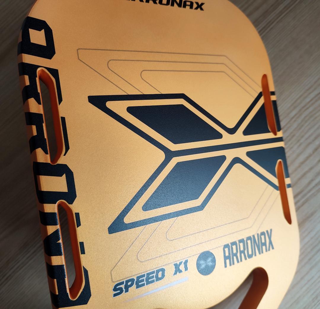 ARRONAX SPEED X1 ピックルボール パドル エッジレス 黄金色 黄