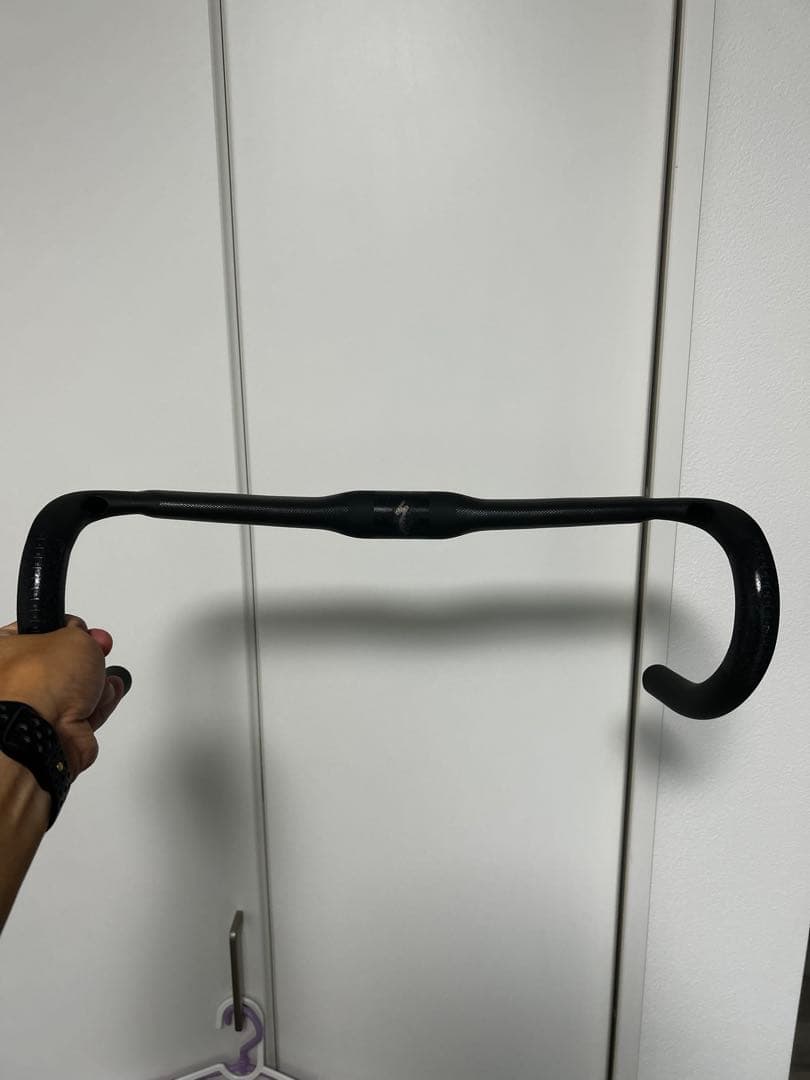 たつ　エアロフライ2風　ドロップハンドル　カーボンサイコンマウントセット