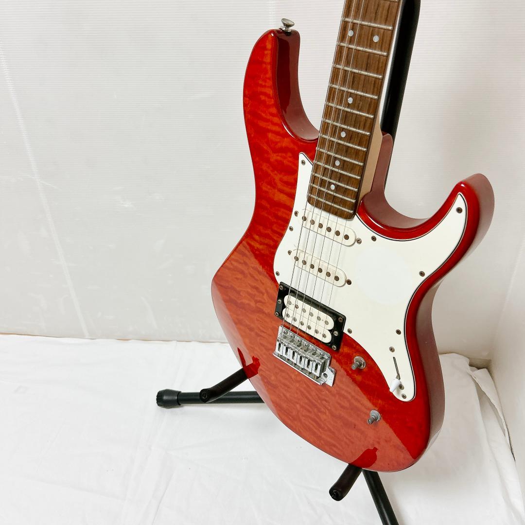 美品 YAMAHA ヤマハ Pacifica212VQM パシフィカ レッド