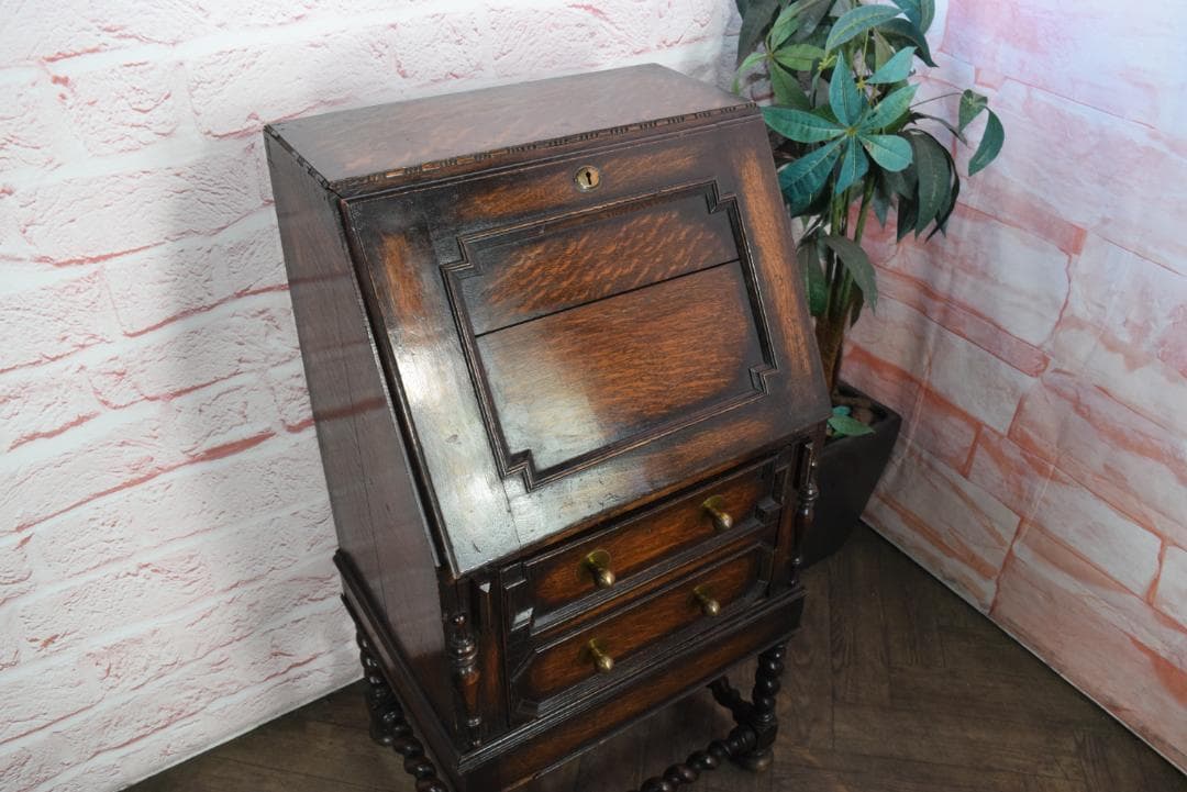1930s イギリスアンティーク ライティングビューロー/デスク　SHP購入品