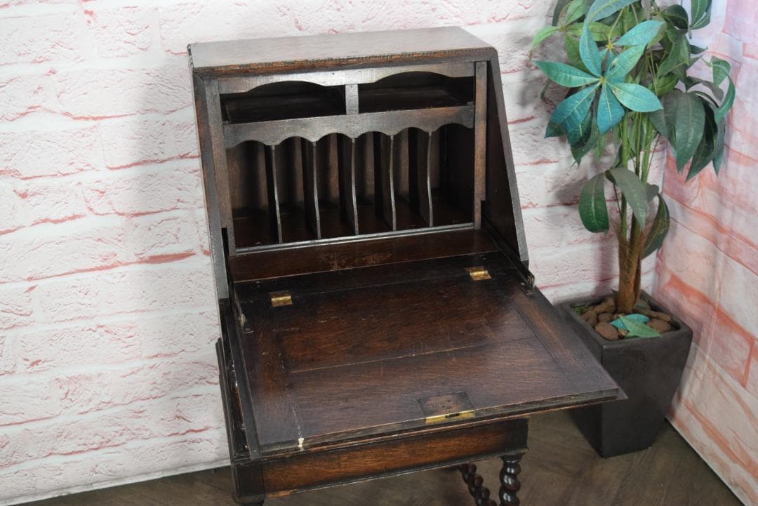1930s イギリスアンティーク ライティングビューロー/デスク　SHP購入品