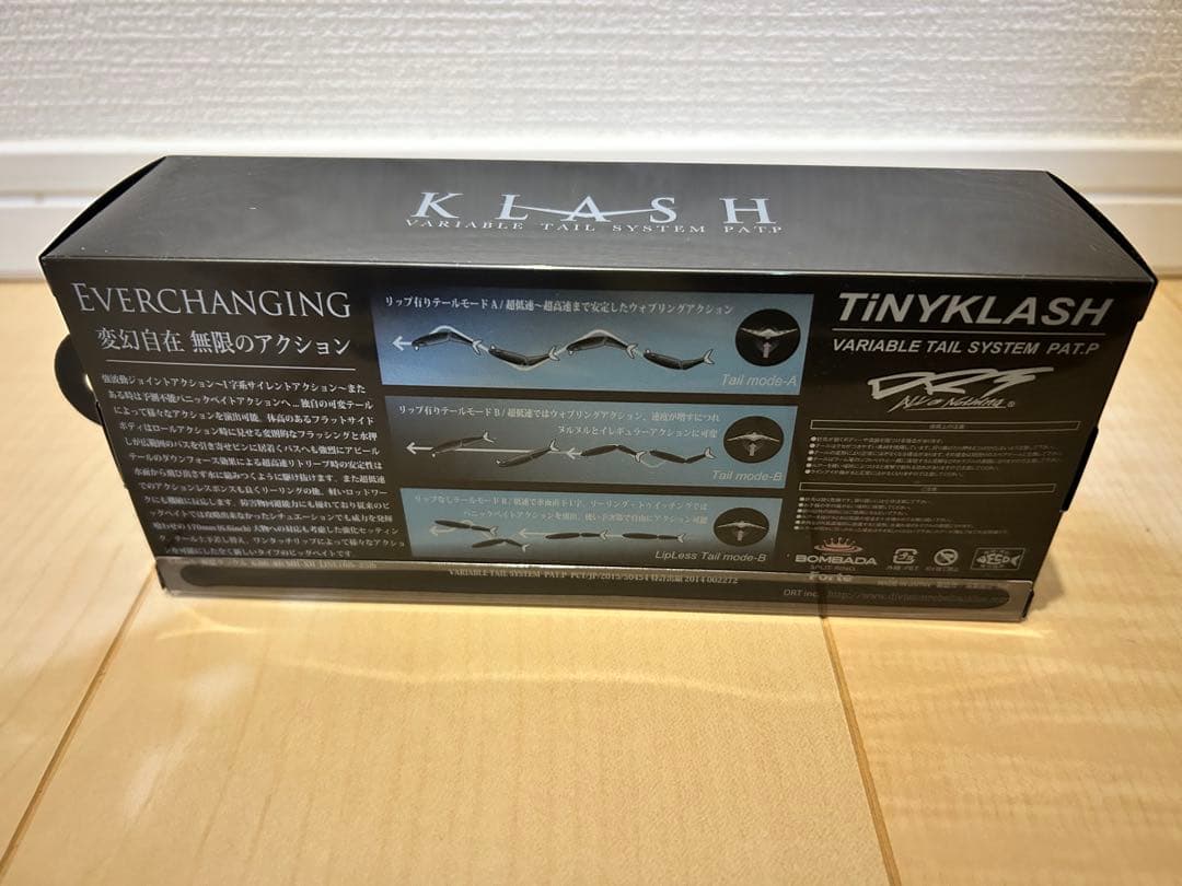 ルアー・フライ TiNYKLASH Low TOKYOGOLD
