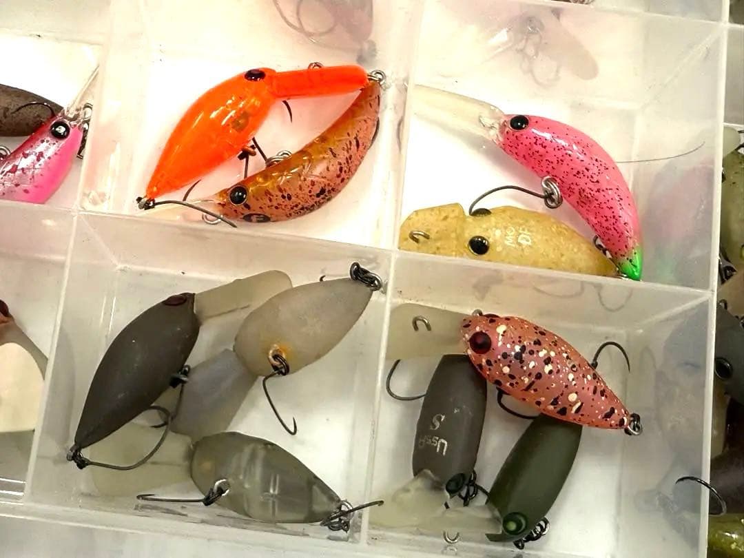 【⭐️引退❣️まとめ売り⭐️】②トラウト用ルアー等　大量73個　お値打ち‼️