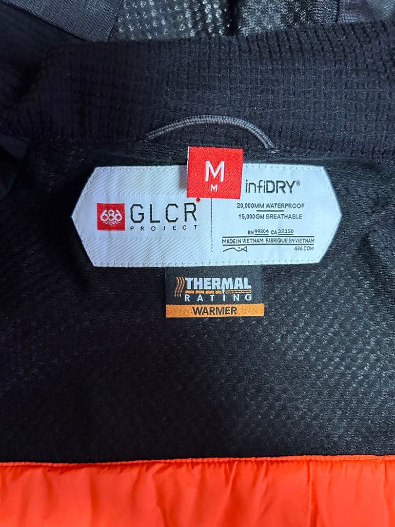 686 GLCR Project ジャケット Mサイズ