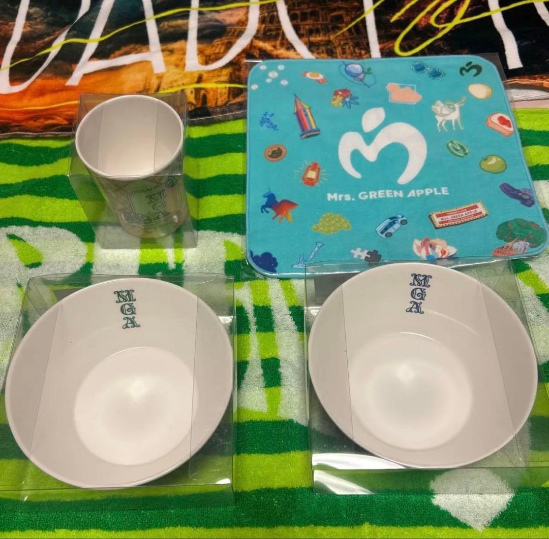 Mrs. GREEN APPLE カップ・食器.ミニタオル セット