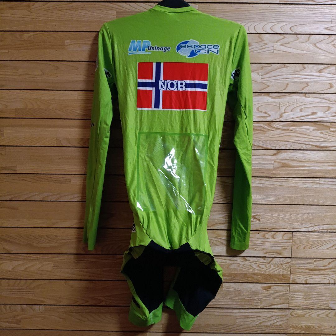 支給品　ツールドラヴニール　スキンスーツ　ノルウェー代表　ナショナル　ワンピース
