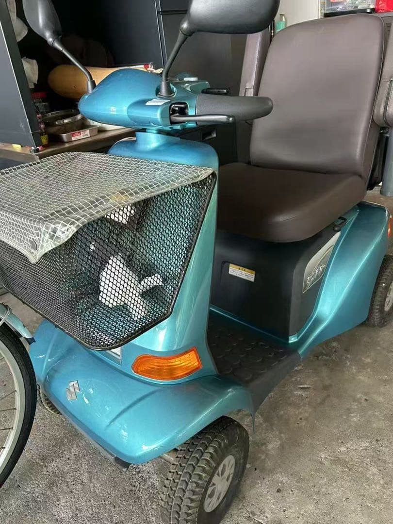 引き取り限定、SUZUKIモニア 青 山梨県