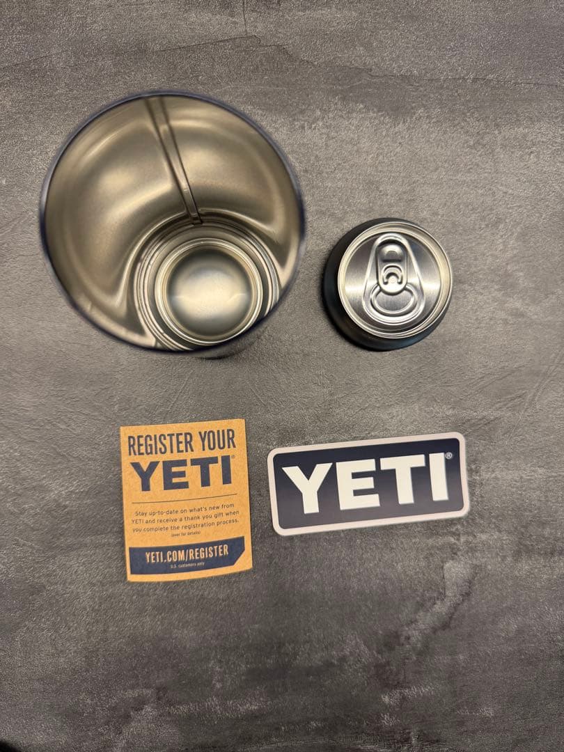【新品未使用YETI缶Rambler Colsterミントグリーン　シーフォーム