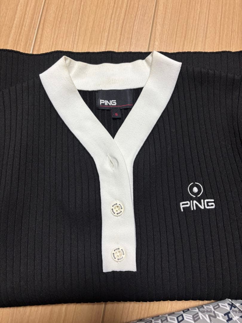 PING レディースゴルフウェアセットアップ S.SSサイズ