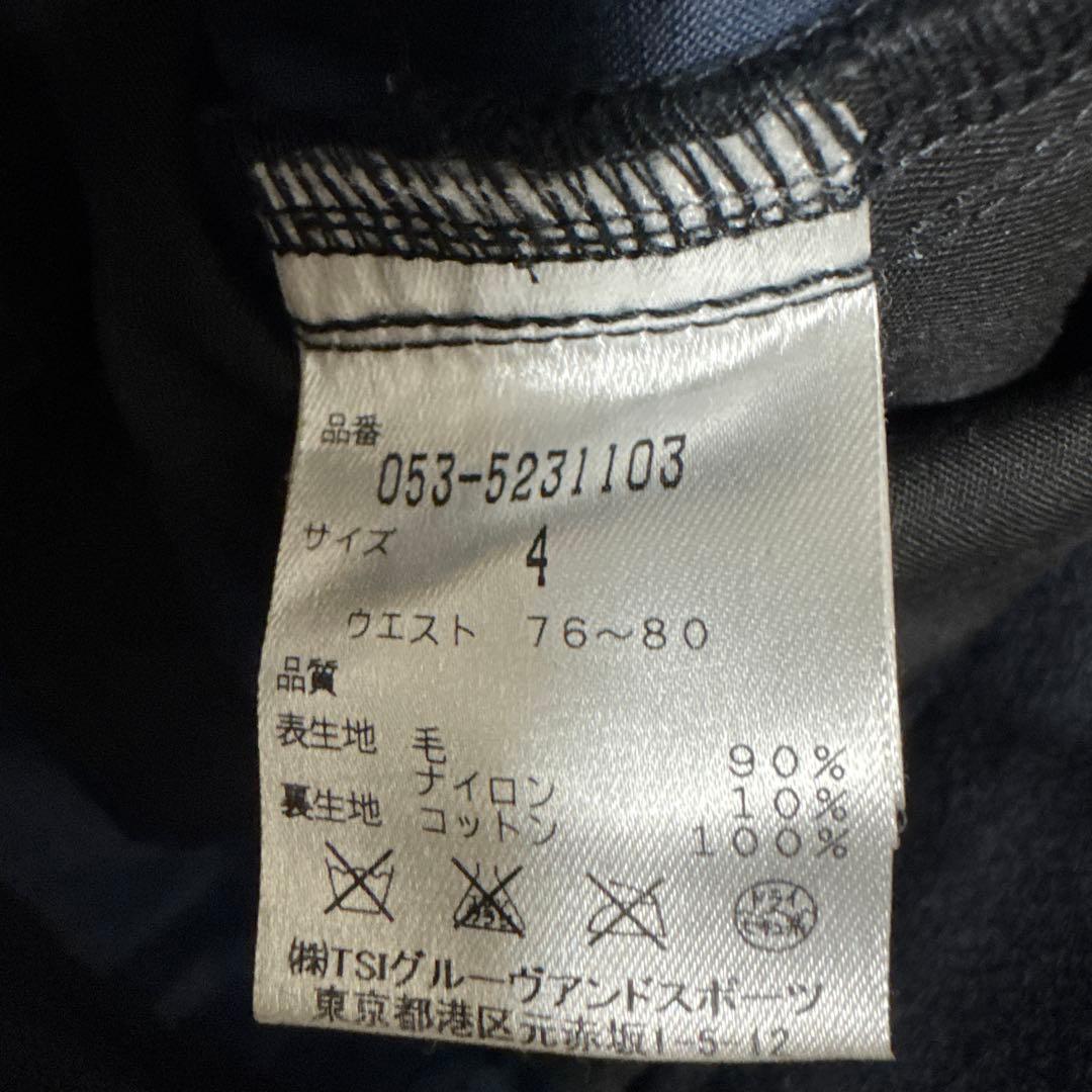 パーリーゲイツ　ネイビー　パンツ サイズ4