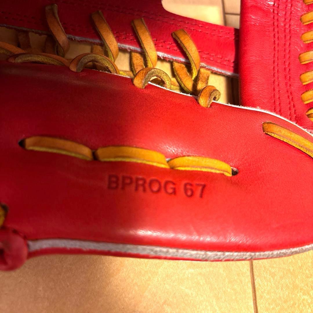 ZETT プロステイタス硬式グローブ外野手用　左投げ　BPROG67