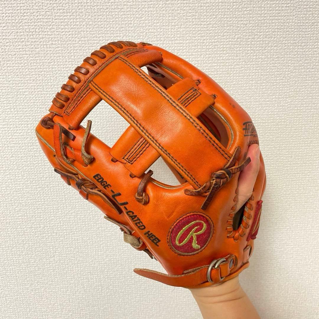 397 ローリングス ビンテージ 即戦力 軟式 内野手用グローブ 左投げ