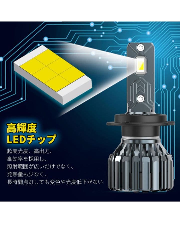 ✨自転車用LEDライト hb4 led HB4 LEDヘッドライト
