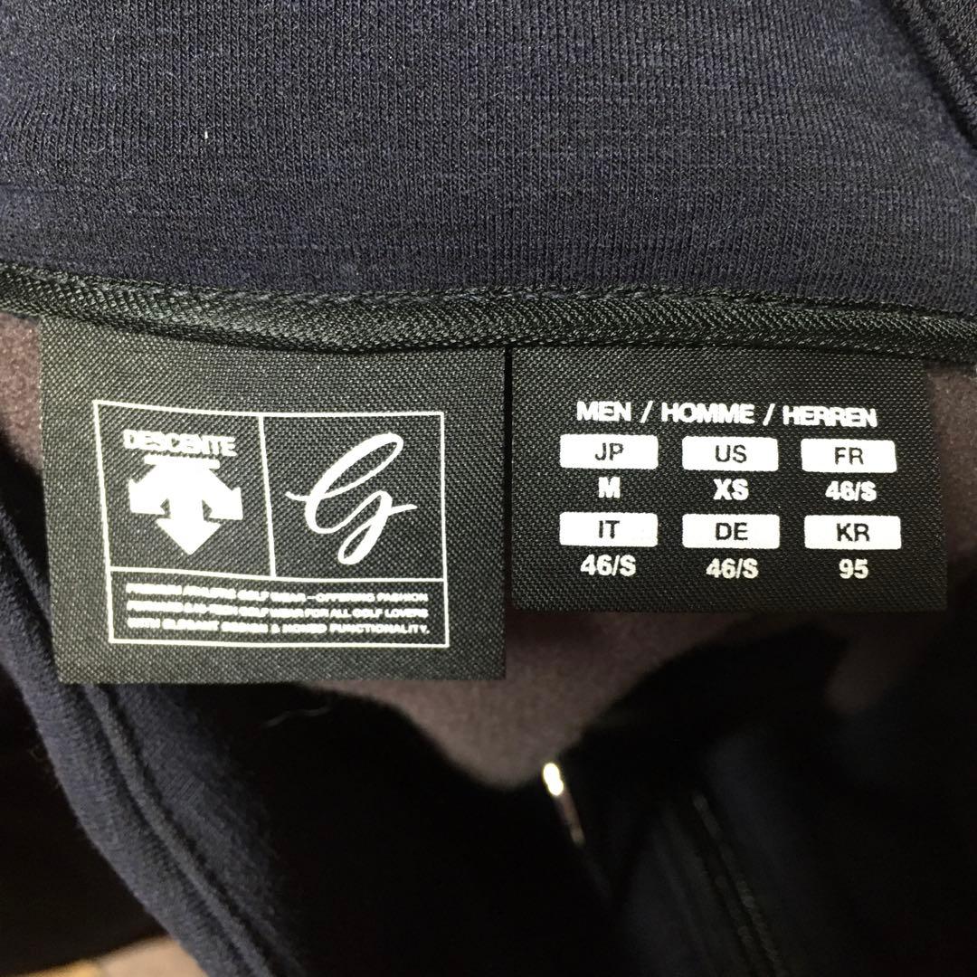 美品　デサントゴルフ　撥水　ストレッチジャケット　M　DESCENTE GOLF